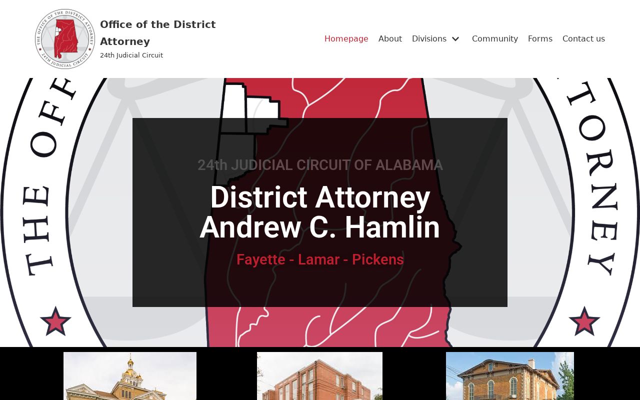 Lamar County court records District Attorney circuit page